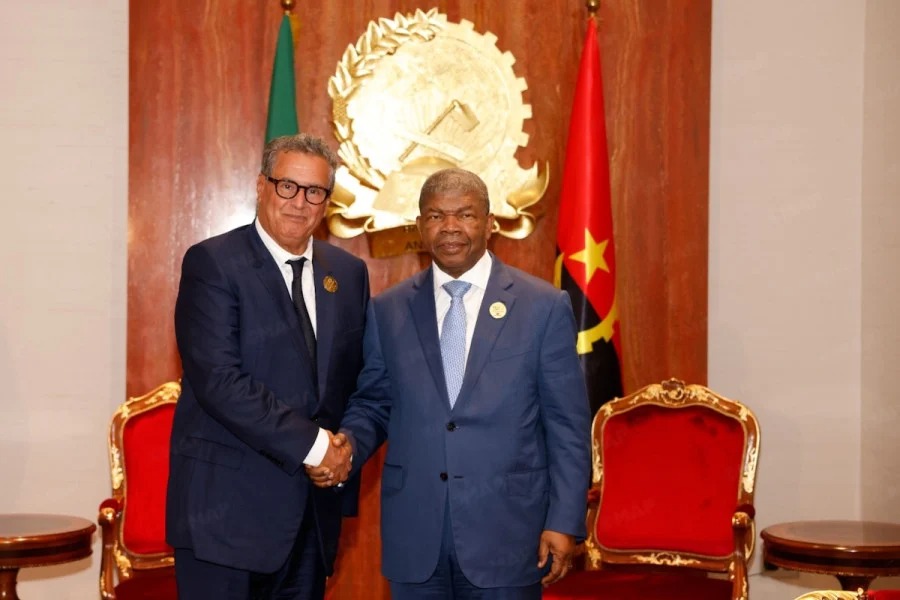 Akhannouch reçu en audience par le Président de l’Angola 1 WhatsApp Image 2026 08 30 at 17.48.00